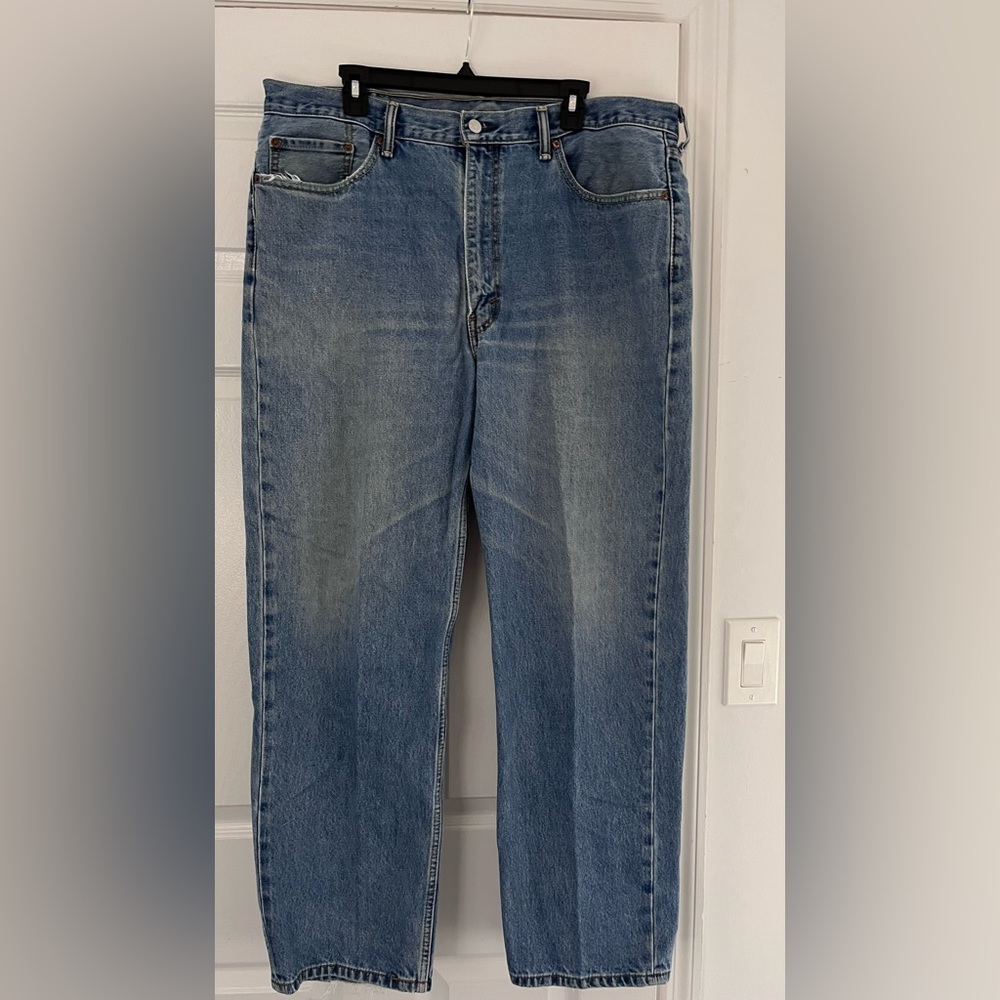 LEVI STRAUSS Light Blue Straight Men's Jeans Size 40x32